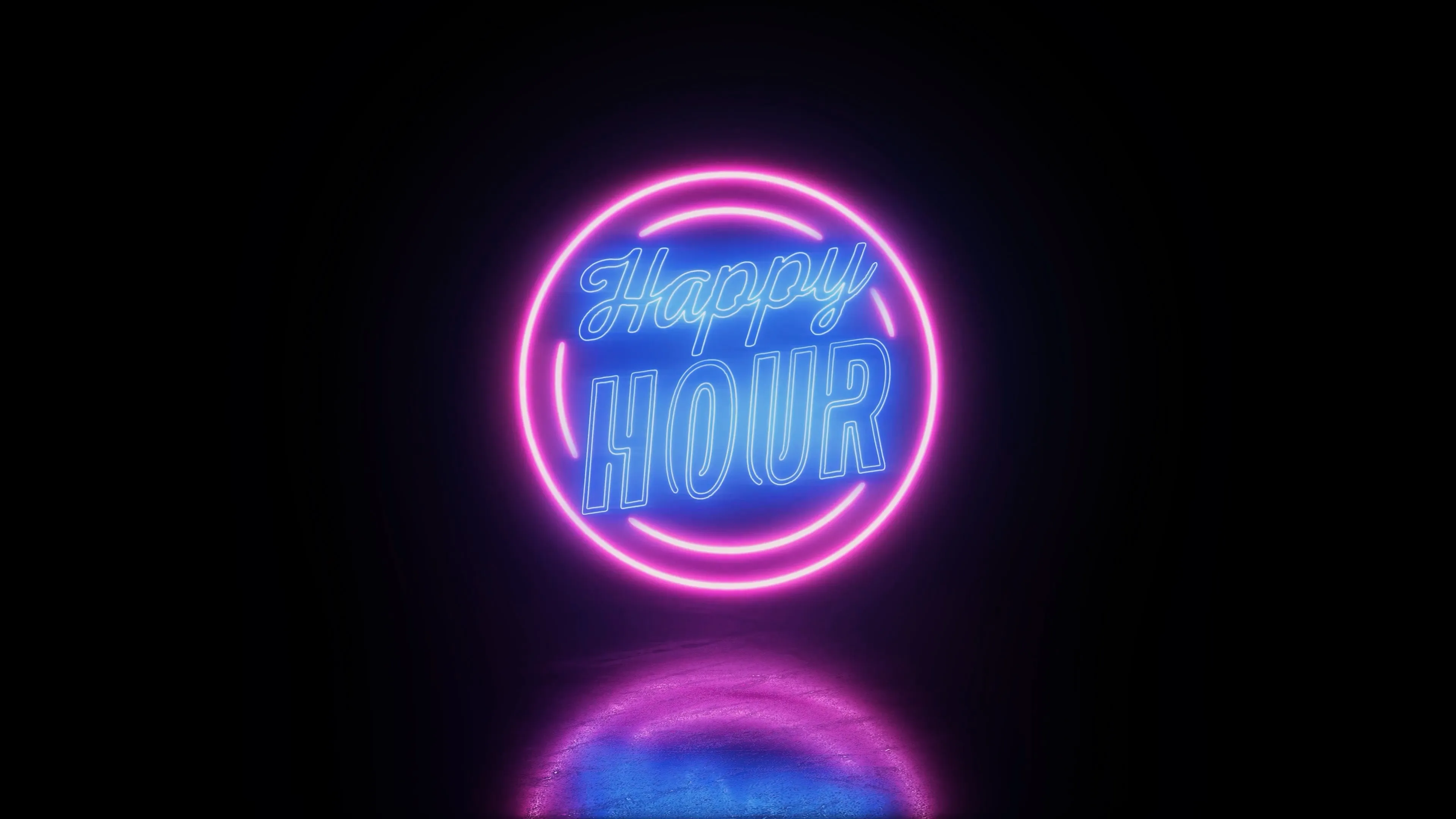 Happy Hour poster